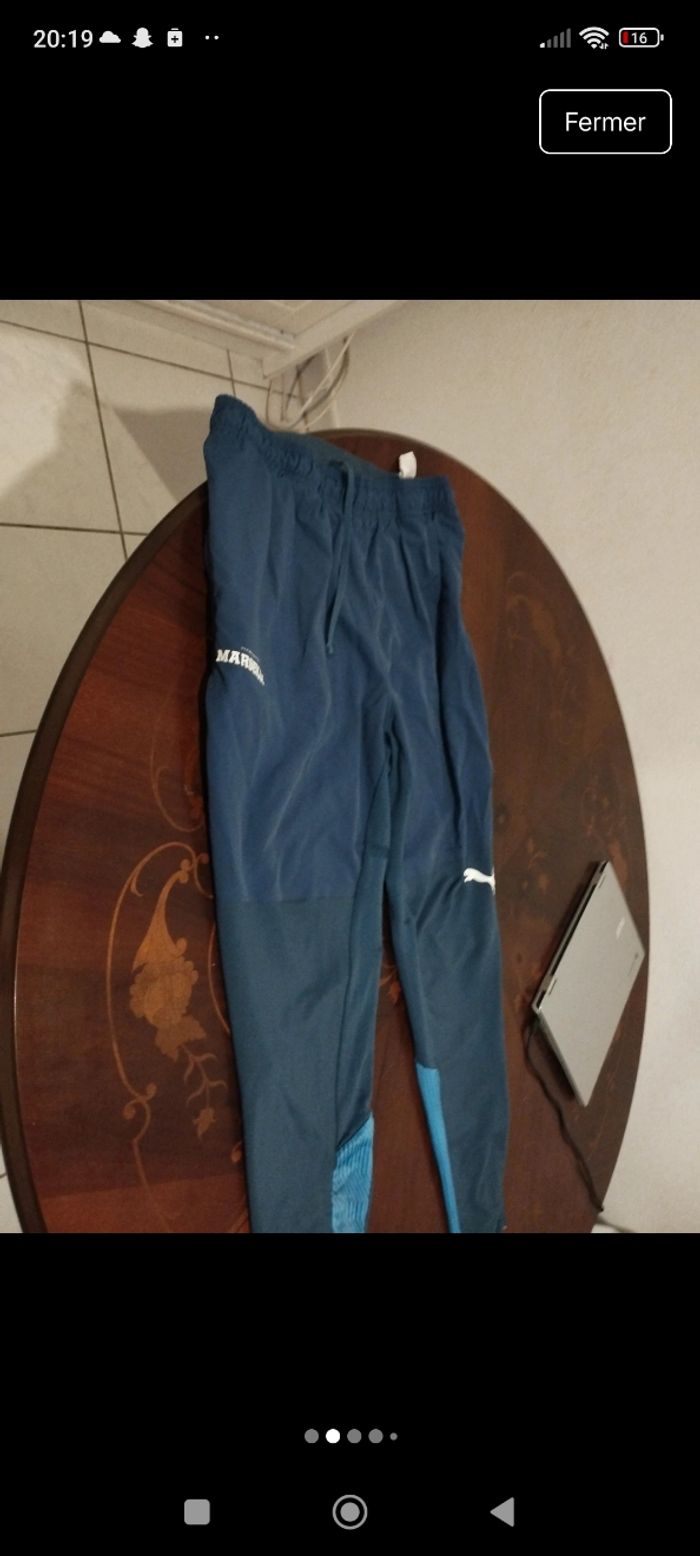 jogging bleu Puma très très bon état - photo numéro 4