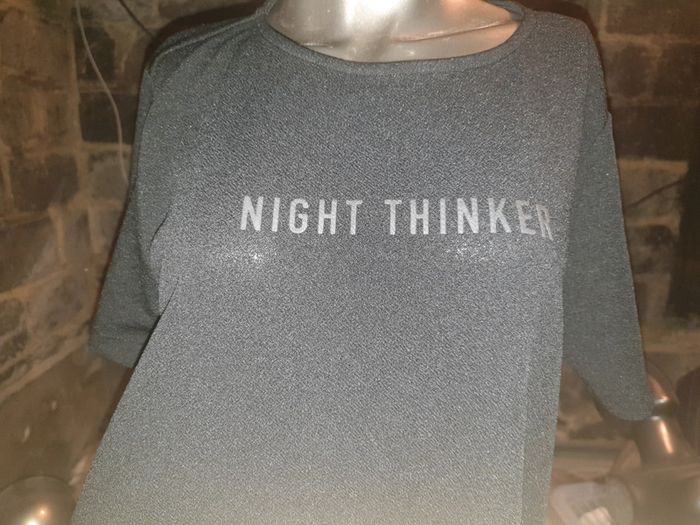 Robe t-shirt noir - photo numéro 2