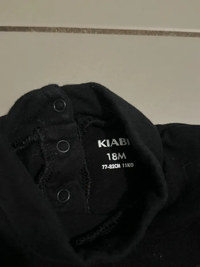 Col roulé noir Kiabi - photo numéro 3