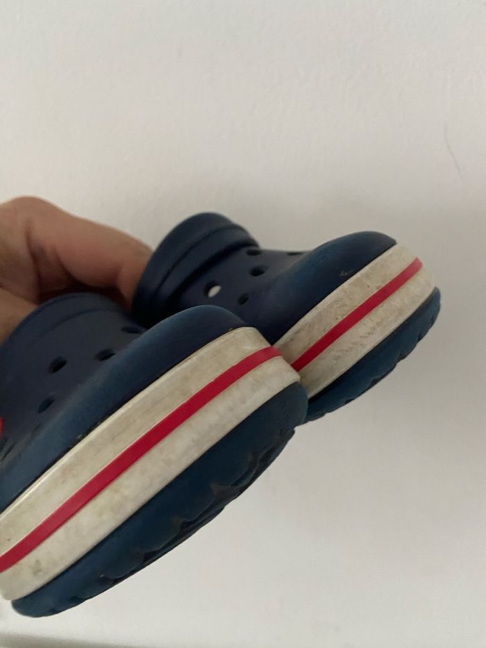 Sabots Crocs Enfant Bleu Marine 28-29 - photo numéro 4
