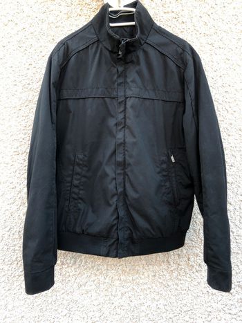 Bomber noir homme