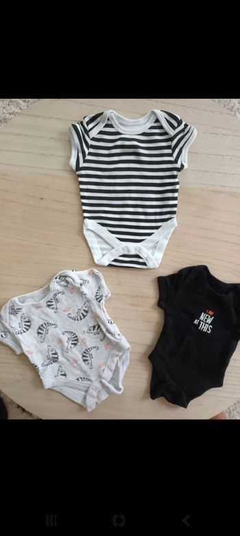 Lot de 3 Bodies primark