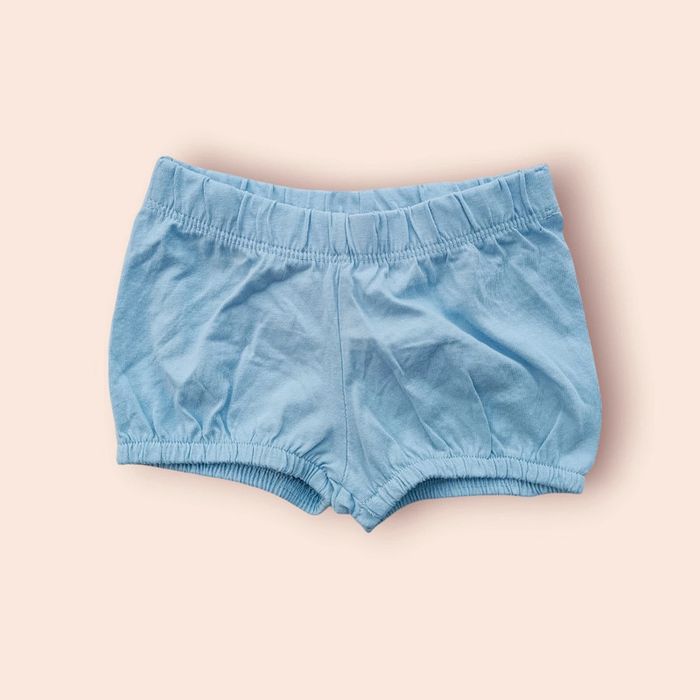 🔸 Short Bloomer Bleu Clair - Baby Club 1 Mois🔸