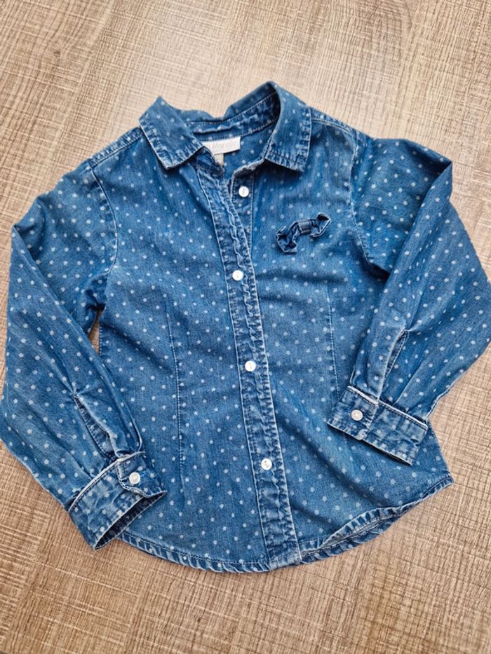 Chemise en jean Lili Marelle en très bon état