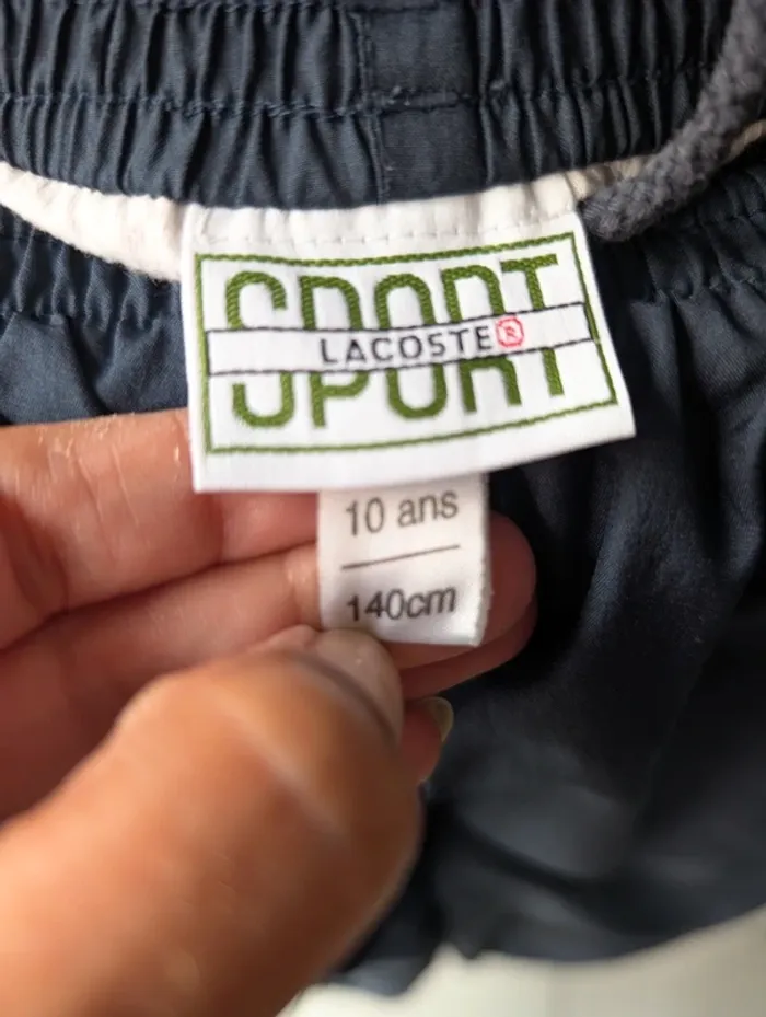 Jogging Lacoste Enfant 10 ans - photo numéro 3