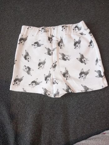Short 18/24 mois 92cm primark disney bambi