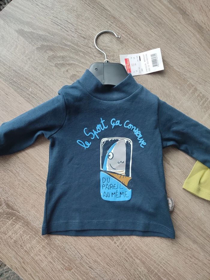 Tee shirt col roulé dpam