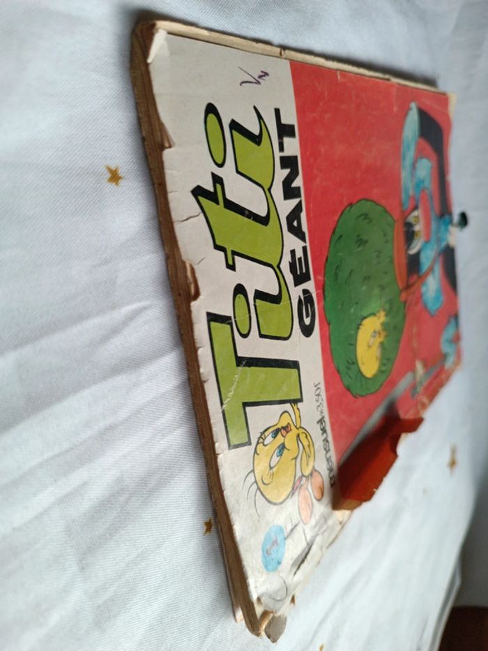 Magazine 1 culture bd titi géant Grosminet Looney Tunes toons sylvestre mensuel 1974 revue - photo numéro 9