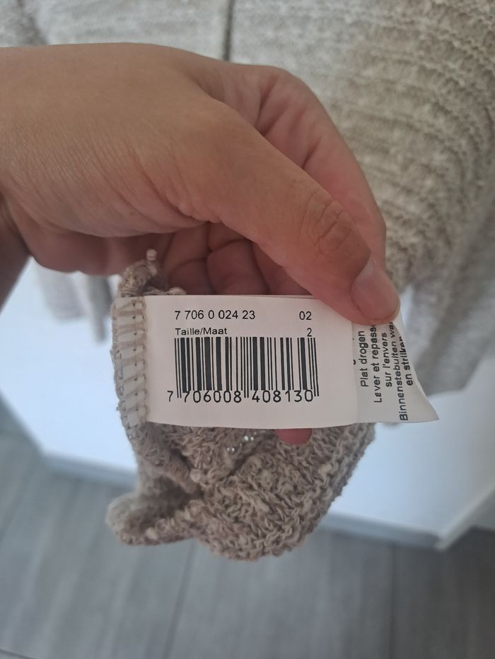 Gilet Beige Armand Thiery Taille 2 - photo numéro 7