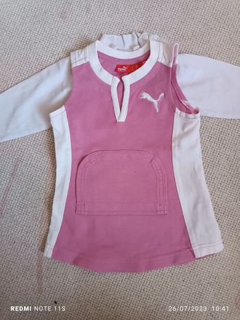 Robe manches courtes