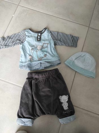 Ensemble chaud 1 mois