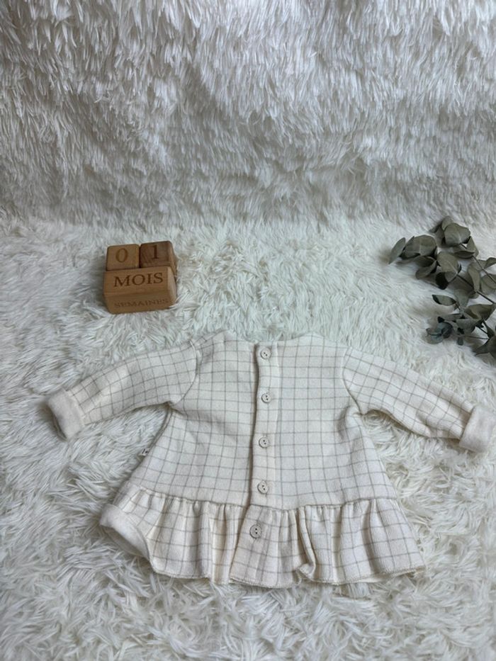 Robe écrue 1+ in the family taille 1 mois - photo numéro 6