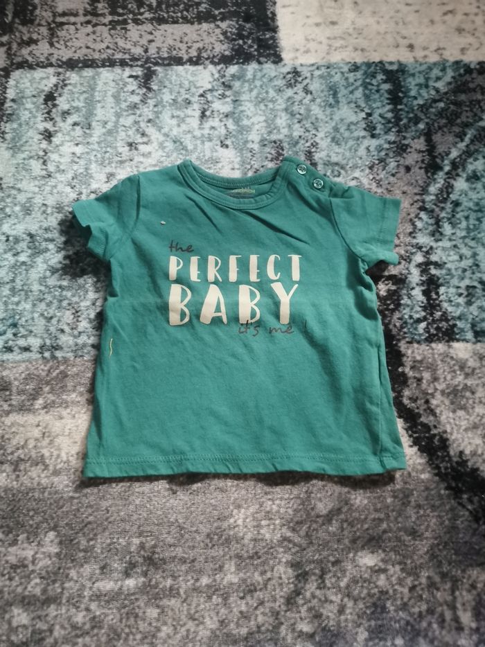 Lot t-shirt garçon 3 mois - photo numéro 2