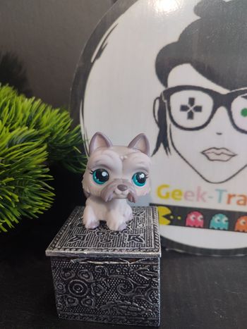 Lps0769 My Littlest Petshop Pet Shop LPS Hasbro Dog westie Scottie Terrier 1201