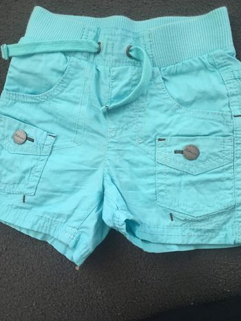 Short garçon turquoise kid kanai 18 mois