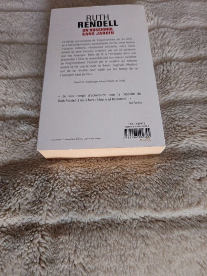 Un rossignol sans jardin de Rush Rendell - photo numéro 3