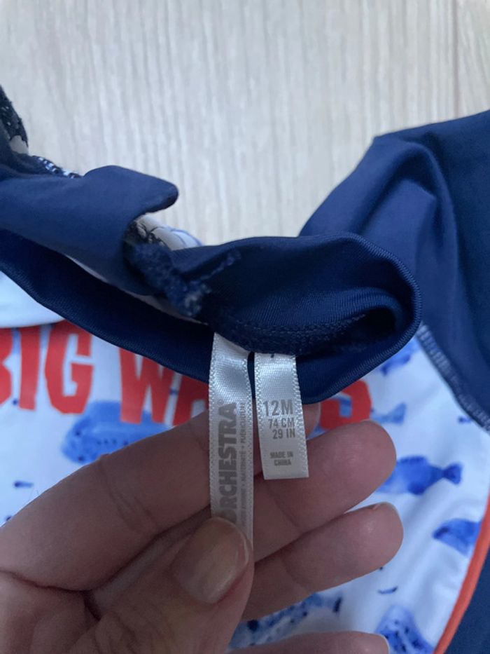Maillot de bain combi 12 mois - photo numéro 2