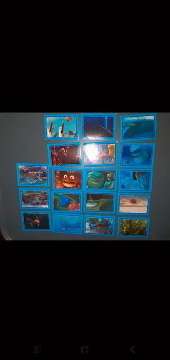 Sticker Figurine Panini le monde de Nemo