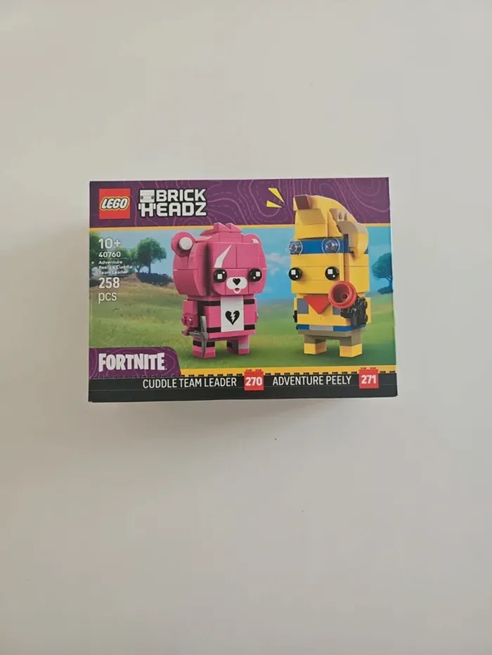 Lego Brickheadz 40760 Fornite Bananaventurier et l’experte des câlins
