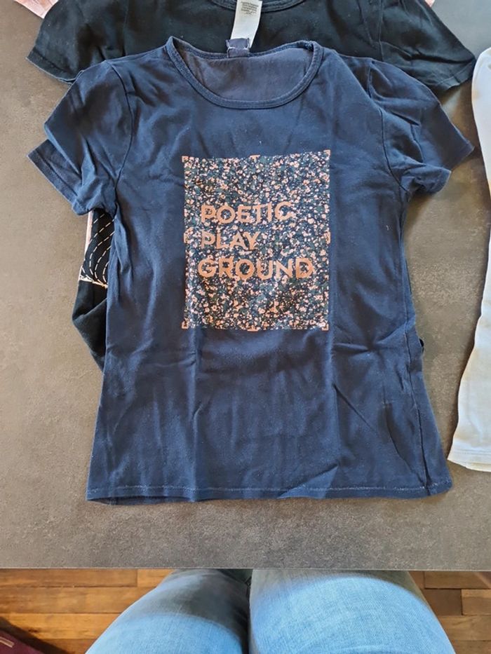 Lot 4 manches courtes + 1 ML - photo numéro 2