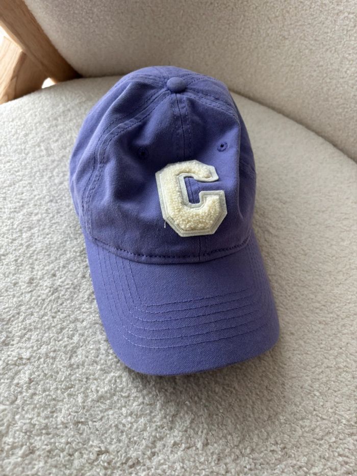Casquette C violette taille 57.5 cm
