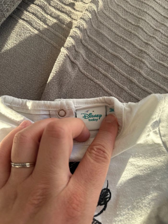 T-shirt Mickey bebe - photo numéro 3