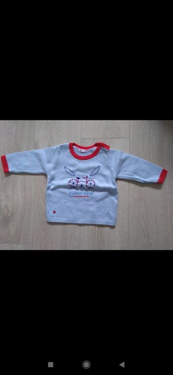 Pull Rabbit biker DPAM 12 mois