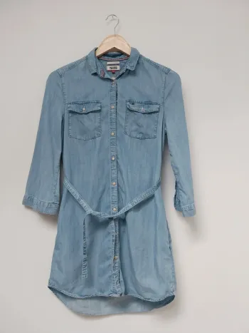 Robe chemise en jean Tommy Hilfiger 34