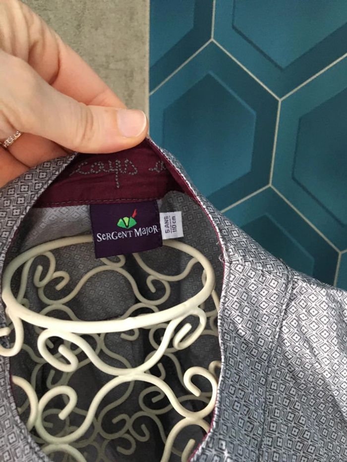 Chemise blouse fille 5 ans - photo numéro 2