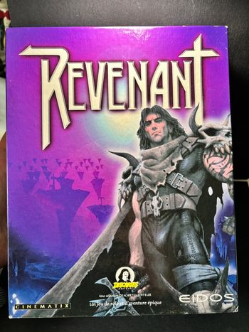 Jeux pc Big box vintage carton CD , revenant , descartes games
