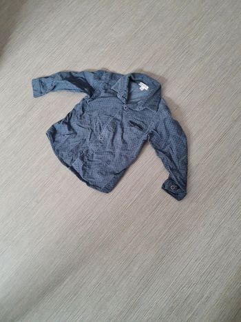 Chemise 23 mois gris foncé