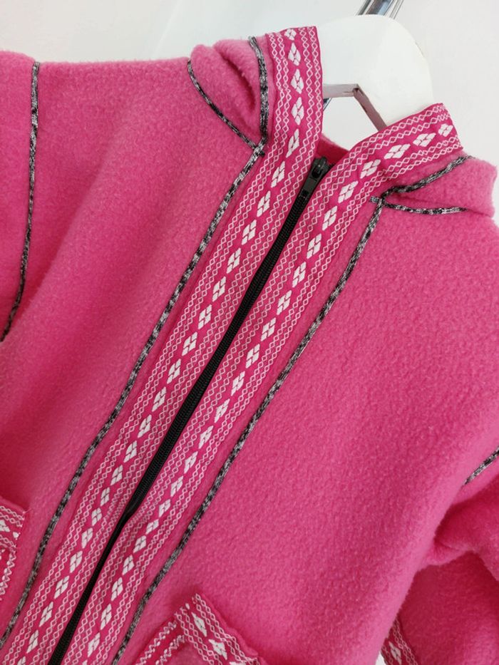 Veste polaire douce à capuche 8 ans - photo numéro 2