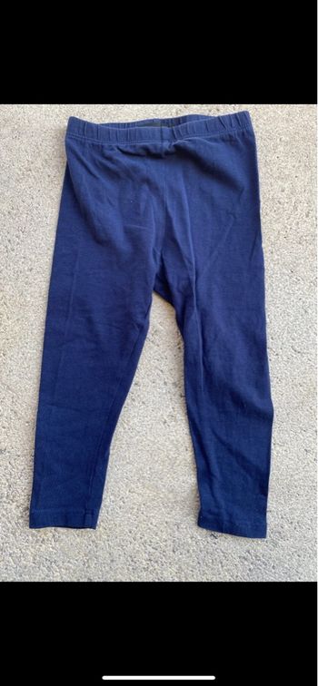 Legging bleu marine in extenso