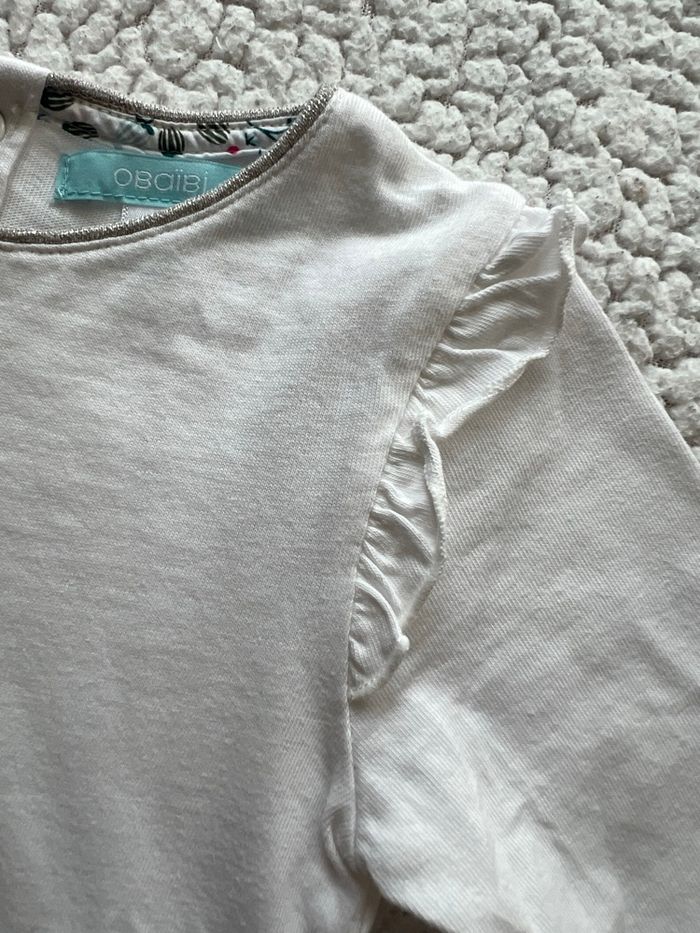 Ensemble salopette tee-shirt taille 18 mois Obaïbi - photo numéro 4