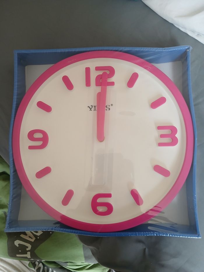 Horloge rose