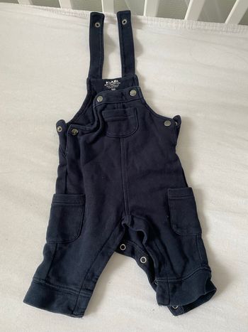 Salopette bleu marine