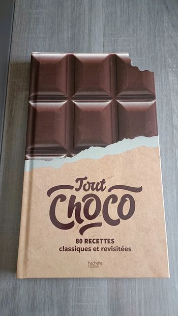Livre de recettes tout choco