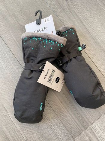 Moufles ski Racer 8 ans neuves