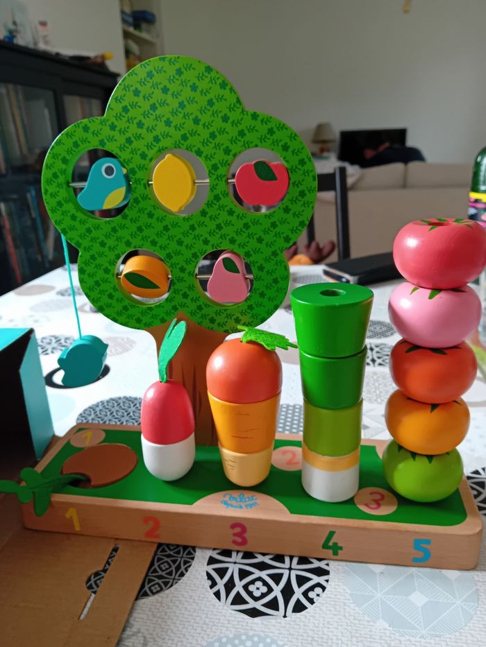 J'apprends à compter les legumes Vilac - photo numéro 2