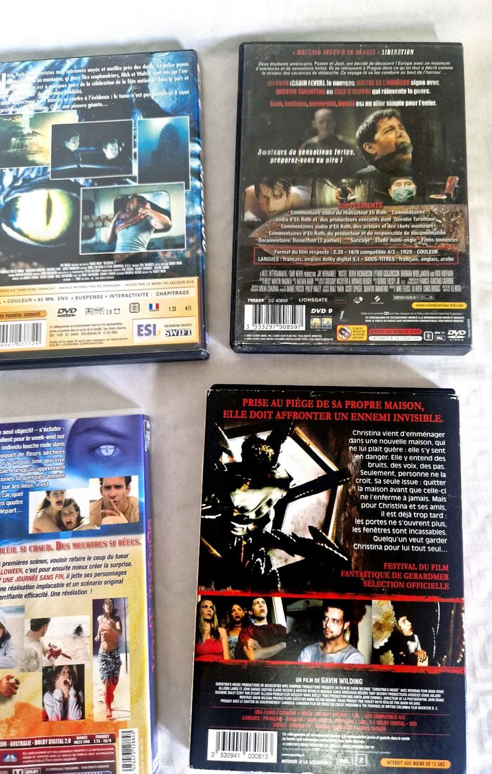 Lot de 10 dvd film horreur - photo numéro 7