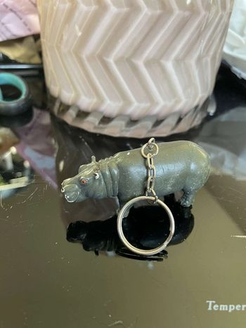 Porte-clés Hippopotame Vintage Hippopotamus 1994