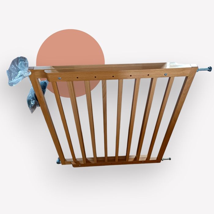 Barrière de sécurité Munchkin bois extensible