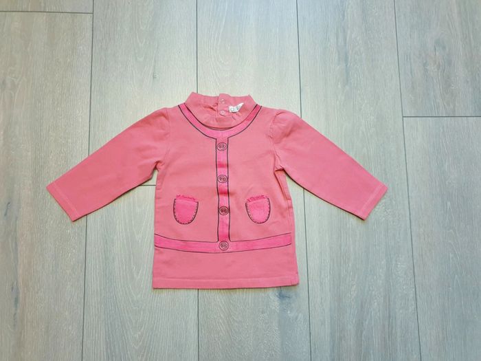 Maillot manche longue rose. 18 mois fille. Marque Kitchoun