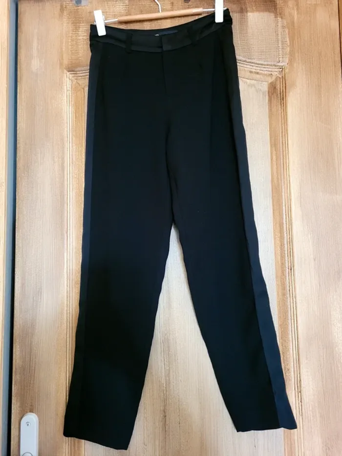 Pantalon classe noir taille XL bershka - photo numéro 3