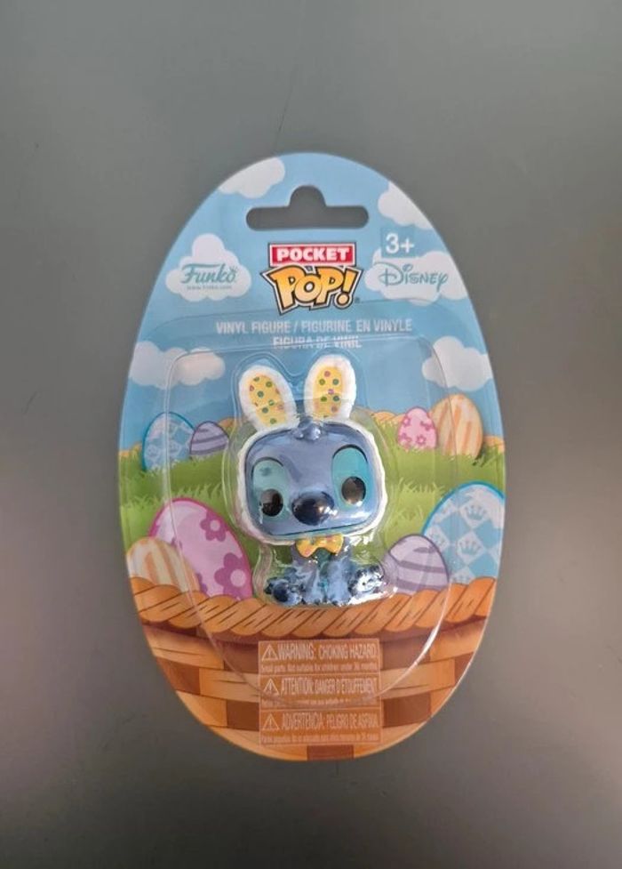 Figurine Funko Pocket Pop Stitch Paques - photo numéro 2