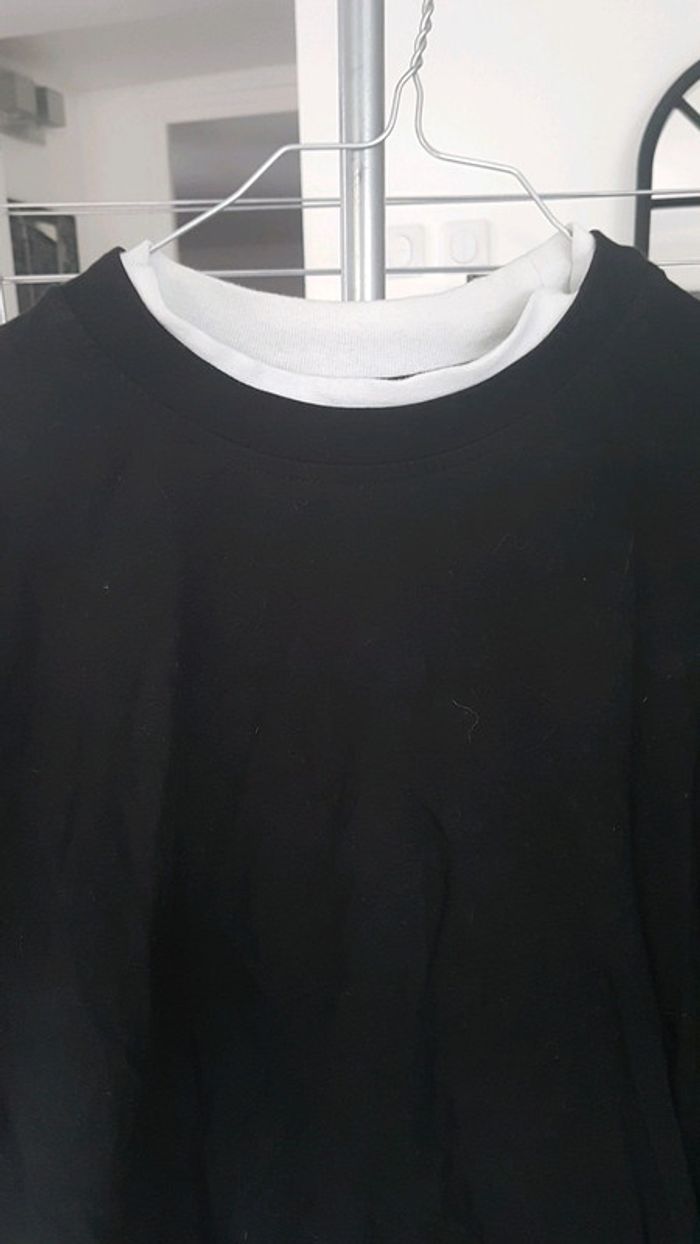 Tee short noir et blanc - photo numéro 2