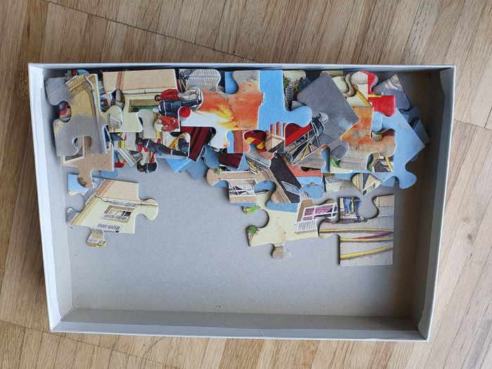 Puzzle pompier 45 pièces. - photo numéro 2