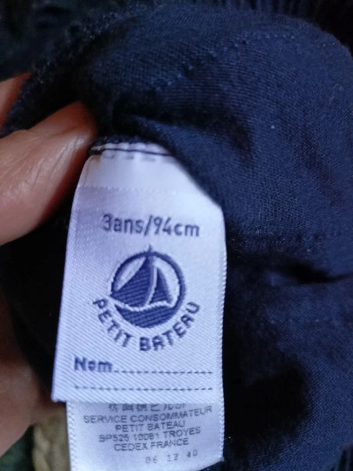 Ensemble jupe et haut petit bateau 3 ans - photo numéro 3