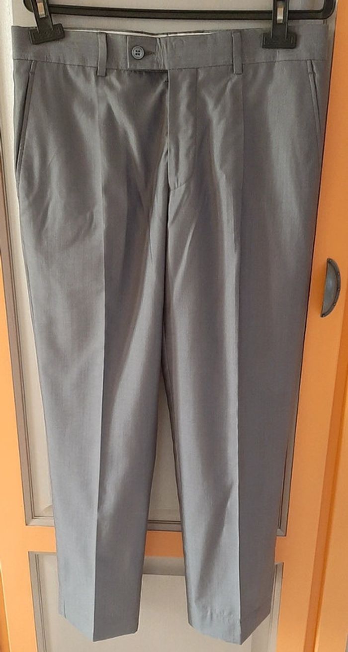 Costume 3 pieces gris Armand Thierry - photo numéro 14