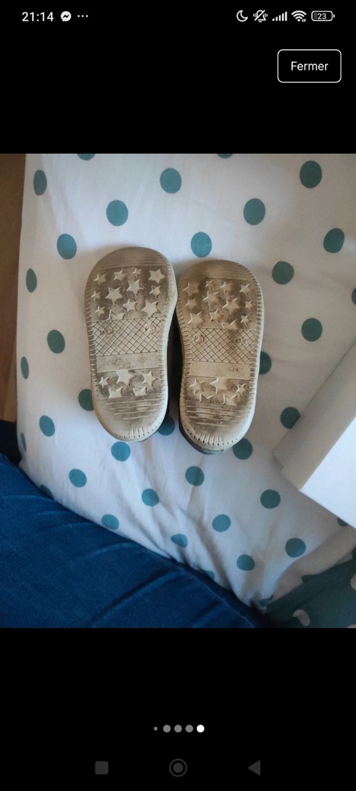 Chaussures Babybotte garçon vert - photo numéro 6